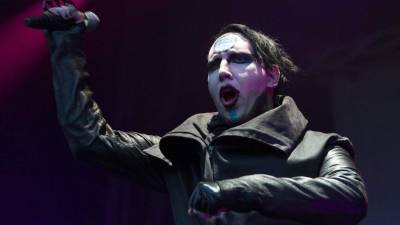 El músico estadounidense Marilyn Manson.