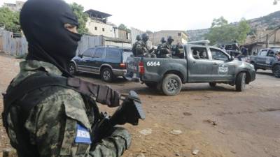 La operación se ejecutó en el sector de Santa Elena en el municipio de Choluteca y en San Francisco en San Marcos de Colón. Foto referencial.