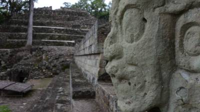 Copán fue gobernada por una dinastía de 16 reyes entre los años 425 y 720 de la era cristiana. AFP.