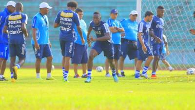 Los jugadores de la Selección de Honduras realizaron su segundo entrenamiento de cara a los amistosos ante México y Estados Unidos.