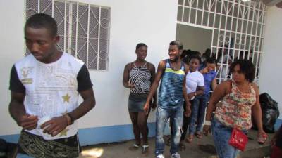 Foto referencial de migrantes en Honduras. Foto Diario LA PRENSA.