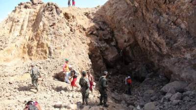En el 2014 once mineros quedaron soterrados. Foto: archivo.