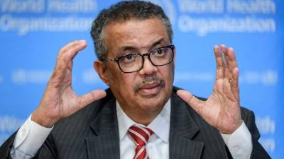 El director general de la OMS, Tedros Adhanom Ghebreyesus. Foto: AFP