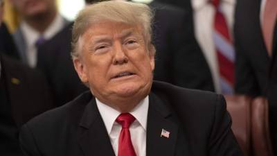 El presidente de EEUU, Donald Trump. Foto: AFP