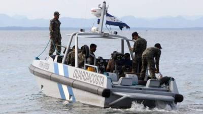 Fuerza naval de Honduras.