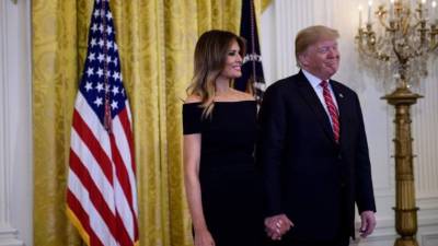 Donald y Melania Trump han tenido unos días ajetreados celebrando varios eventos navideños previo a las vacaciones de fin de año.