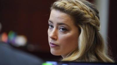 La actriz Amber Heard, el pasado 27 de mayo, durante el juicio que enfrentaba en ese entonces con su exesposo Johnny Depp.