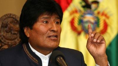 Evo Morales, presidente de Bolivia.