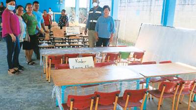 <b><span class=mln_uppercase_mln>Sector.</span></b> Centros educativos como escuelas y jardines de niños fueron beneficiados.