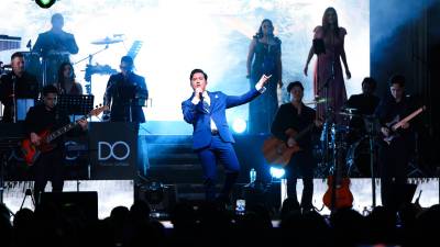 Como ya es costumbre, el música sampedrano Daniel Ochoa ofreció un concierto que quedará marcado en la memoria del público.