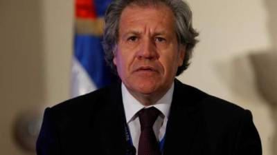 El secretario general de la Organización de Estados Americanos (OEA), Luis Almagro.