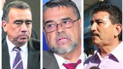 Los exlegisladores Jaime Martínez y Manuel Barquín y el exalcalde Bacilio Cordero son procesados por corrupción en Guatemala.