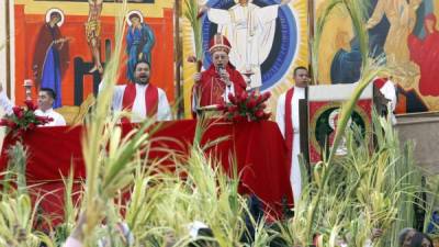 El Cardenal dio inicio hoy a las celebraciones litúrgicas de la Semana Santa.
