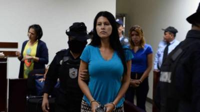 La joven modelo ahora espera la sentencia.