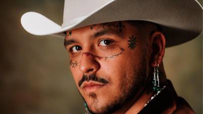 Christian Nodal en una foto de archivo.