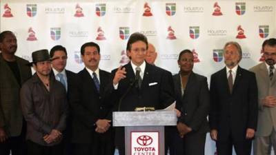 El Presidente de La Academia Latina de la Grabación, Gabriel Abaroa (c). EFE/Archivo