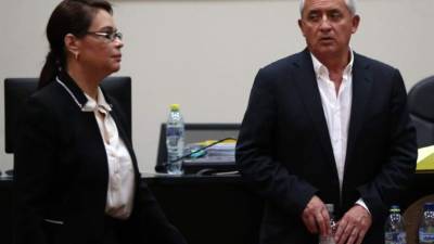 Otto Pérez Molina y Roxana Baldetti enfrentan la justicia.