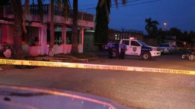 El hallazgo fue a eso de las 6:30 pm en la 6 calle, entre 14 y 15 avenida, cerca de la escuela Petronila Barrios.