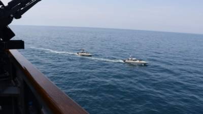 La Guardia Revolucionaria hostigó buques de guerra de EEUU en el golfo Pérsico desatando la ira de Trump./AFP.