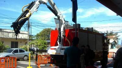 El vehículo ya se encuentra funcionando en la estación principal.
