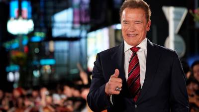 El actor, empresario y político Arnold Schwarzenegger.