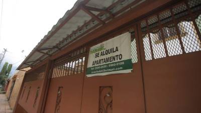 En la colonia Jardines del Valle hay varios apartamentos y casas en alquiler. Foto: Melvin Cubas.