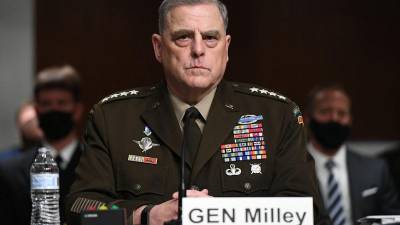 El jefe del Estado Mayor Conjunto de Estados Unidos, General Mark Milley.