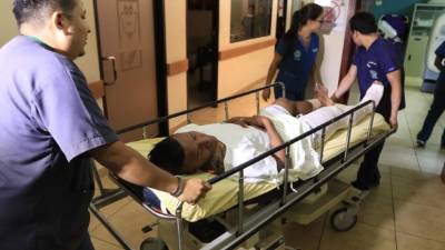 Garrido fue traslado a Cemesa, donde fue evaluado por el doctor Óscar Benítez.