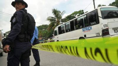 Ayer fue ultimado Carlos Fortín López (de 23 años), quien era conductor de bus en Choloma.