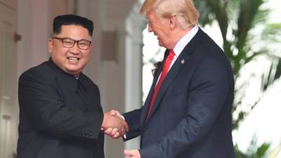 Donald Trump y Kim Jong-un protagonizaron varios momentos curiosos durante la denominada cumbre del siglo en Singapur que abre un nuevo capítulo en la historia entre Estados Unidos y Corea del Norte.