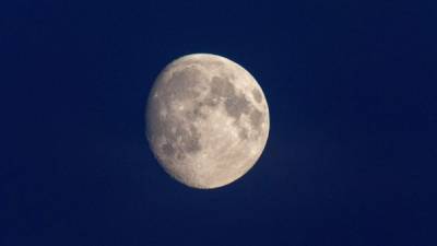 Espectacular vista de la Luna.