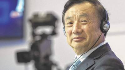 Ren Zhengfei, presidente ejecutivo y fundador de Huawei, una empresa que aspira a ser el mayor vendedor mundial de ‘smartphones’ en cinco años