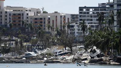 Otis dejó daños estimados en 15,000 millones de dólares en Acapulco.