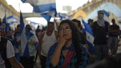 Desde el pasado 18 de abril, según diferentes organizaciones de derechos humanos, entre 295 y 448 personas perdieron la vida en el contexto de las protestas. AFP