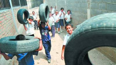 Los niños también participaron en campañas preventivas el año pasado.