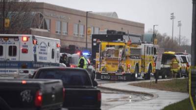 El tiroteo registrado en la mañana de este martes en un colegio de secundaria en Maryland.