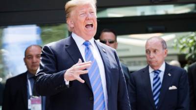 El presidente de EEUU, Donald Trump.