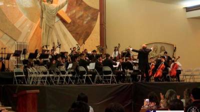 <b><span class=mln_uppercase_mln>recital.</span></b> La Escuela de Música Victoriano López cuenta con más de un centenar de alumnos en las especialidades de cuerdas, viento, piano y percusión, con instrumentos proporcionados por la escuela.