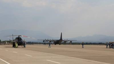 El contrato de concesión contempla que la Fuerza Aérea Hondureña deberá trasladar el polvorín que tiene en la base militar de Palmerola a otro sitio y los costos correrán por el Estado.