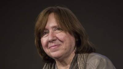 La escritora y periodista bielorrusa Svetlana Aleksiévich, Premio Nobel de Literatura 2015. EFE/Archivo