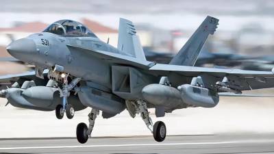 Avión Boeing EA-18G Growler.