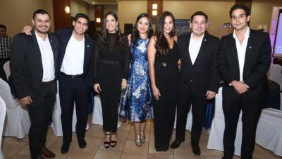 Omar Artica, Rachid Maalouf, Cinthia Handal, Tricia Sorto, Belén Andonie, Félix Rivera y Claudio Maalouf