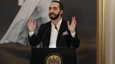 Nayib Bukele, presidente de El Salvador.