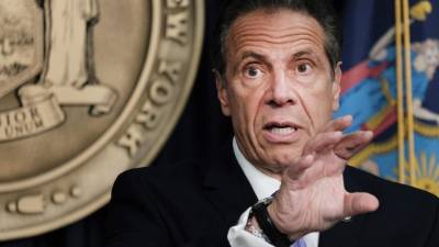 Andrew Cuomo, cuestionado gobernador de Nueva York. Foto: EFE