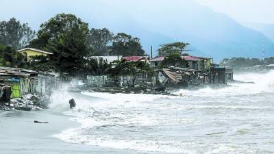 Copeco advierte que el oleaje estará alterado en el océano Atlántico.