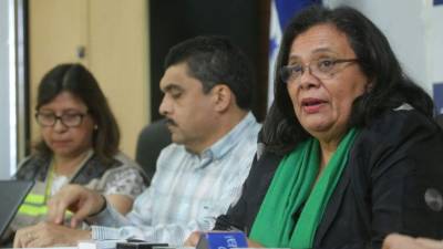 La rectora de la Unah, Julieta Castellanos, anunció el plazo para desalojar el terreno.