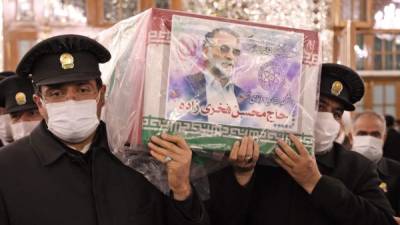 Irán acusó a Israel del asesinato de Mohsen Fakhrizadeh, de 59 años, el científico que lideraba el programa nuclear iraní./AFP.