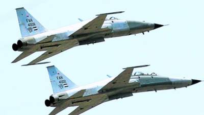 Los aviones de combate F-5 serán reparados por técnicos del gobierno de Israel.