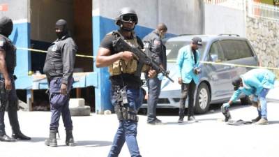 La policía interceptó a los supuestos mercenarios que perpetraron el magnicidio en Haití./AFP.