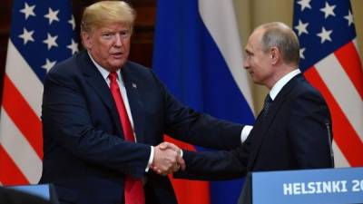 Trump y Putin se prometieron reiniciar las complejas relaciones entre las mayores potencias nucleares del mundo en su primera cumbre celebrada en Helsinki./AFP.